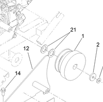 thrust washer part number 3-8664