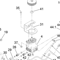 pump mount bracket part number 115-1289-03
