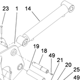 121-1955 hydraulic cylinder