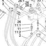 340-1 - Reference Number 26 - Straight Fitting