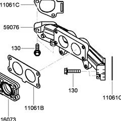 119-5915 intake manifold