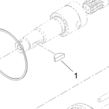 3257-42 - Reference Number 1 - Woodruff Key