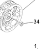 106-8159 - Reference Number 34 - Lock Nut